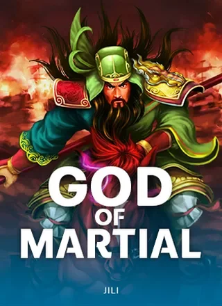 ภาพจากหน้าเกมเกมสล็อต God Of Martial จากค่าย JILI บน heng36